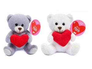 Mother’s Day Teddy Bear Set of 2 Plush Mini Bears with Heart