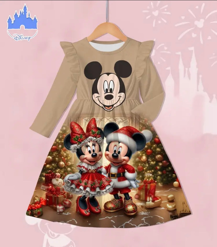 Mickey and Minnie Christmas dress