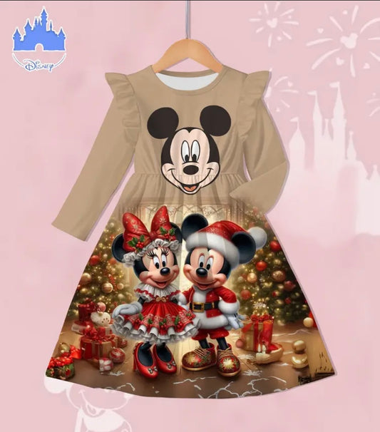Mickey and Minnie Christmas dress