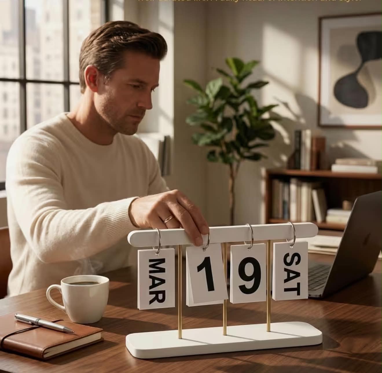 Reversible Calendar with Day Display