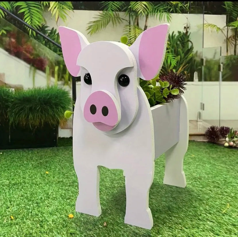 Adorable Desktop Pets Shelving - Multi-Functional Planter for Dogs, Flowers, and Herbs