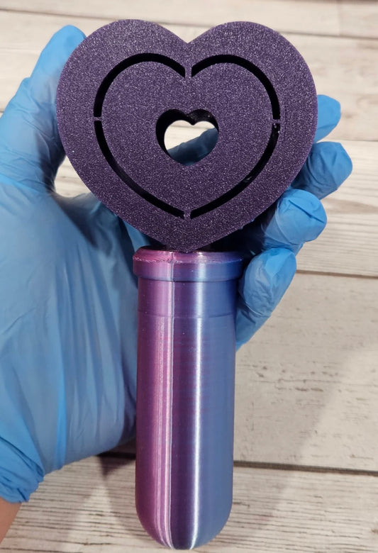 Heat Changing Heart Bath Bomb Wand