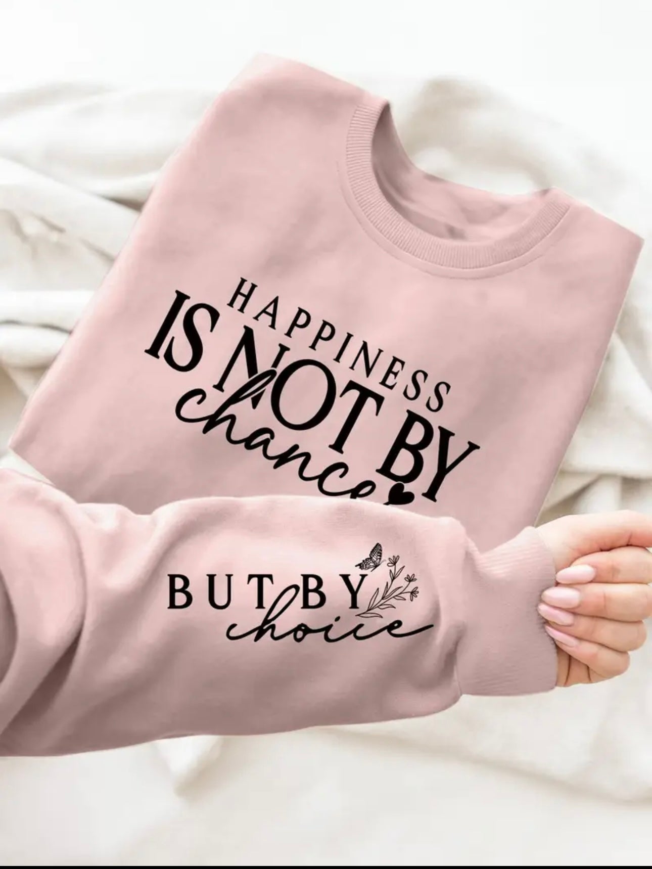 Happiness is Not by Chance jumper