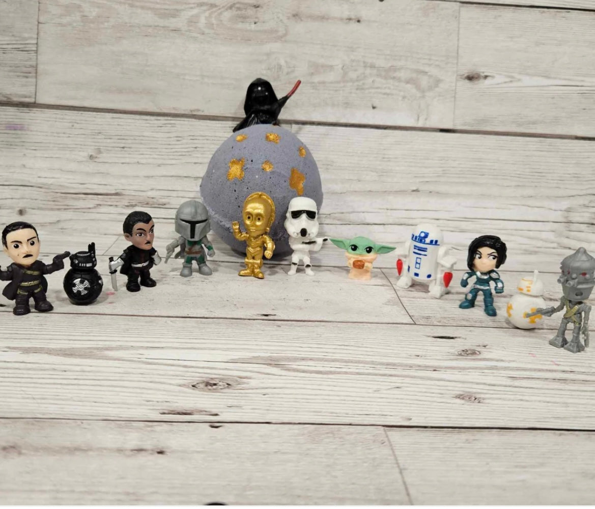 May the Force be with you Toy Bath Bomb