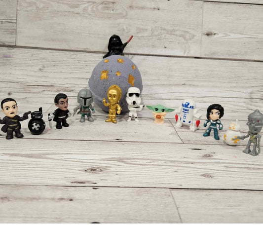May the Force be with you Toy Bath Bomb