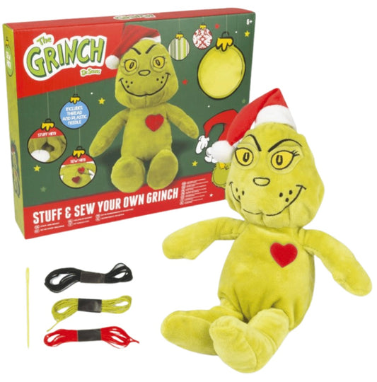OFFICIAL THE GRINCH STUFF & SEW YOUR OWN GRINCH KIT