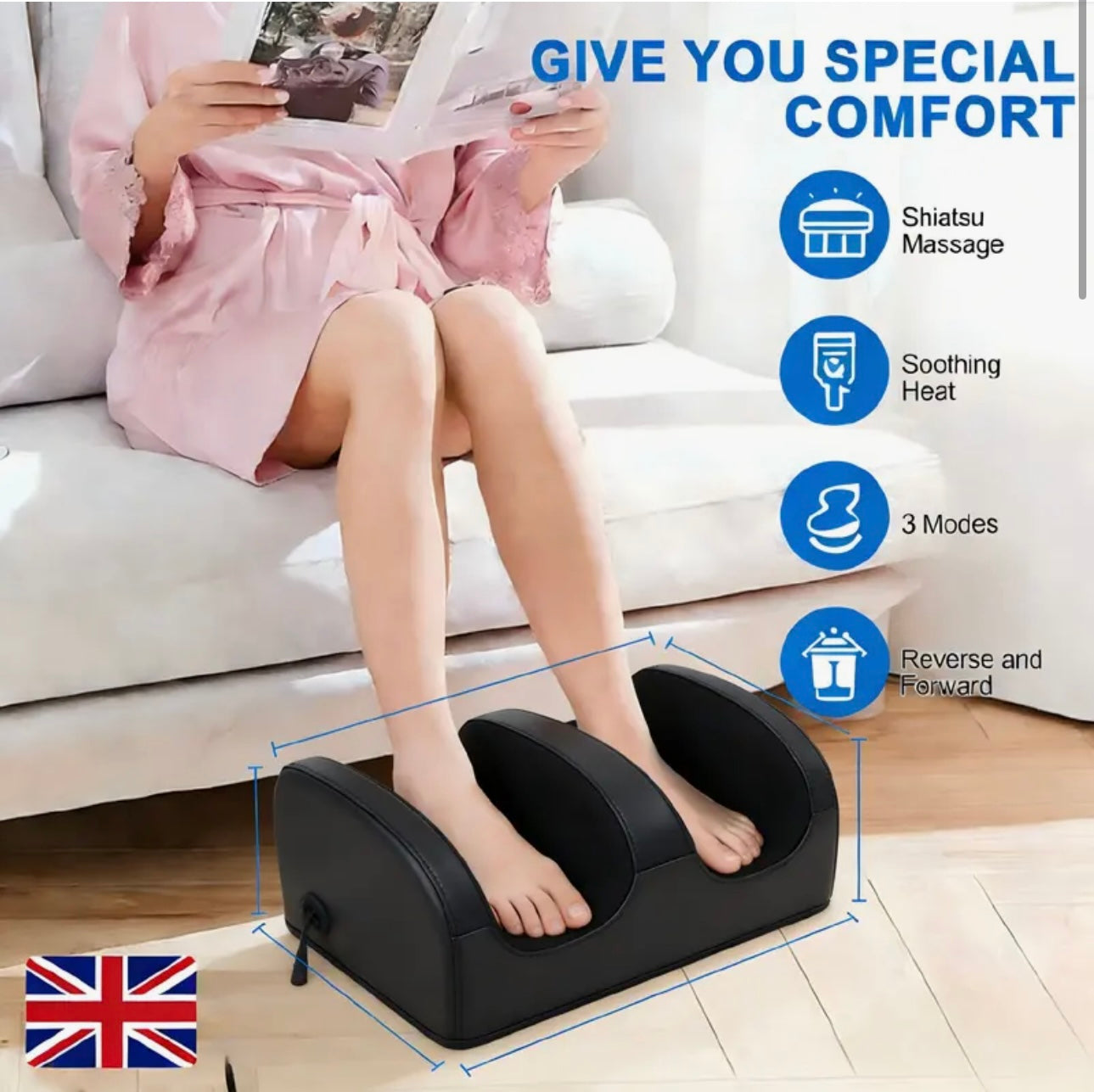 Foot Massager with Heating Function