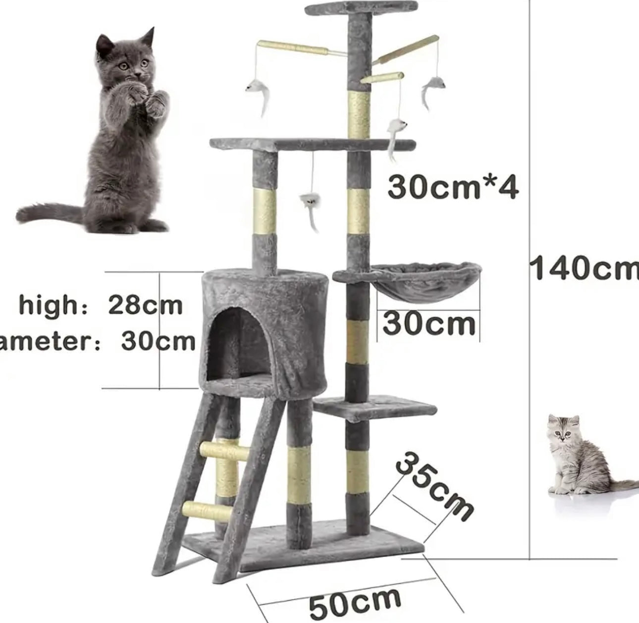 Cat Tree Scratching Post