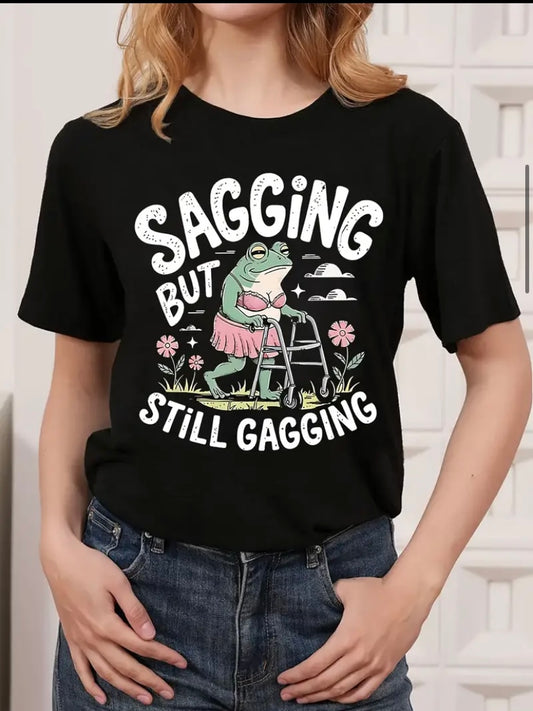 Sagging but still gagging top