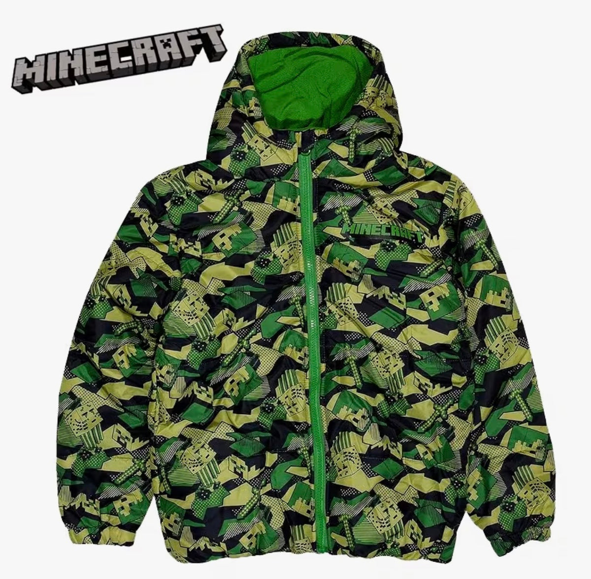 Kids Boys Minecraft Coat