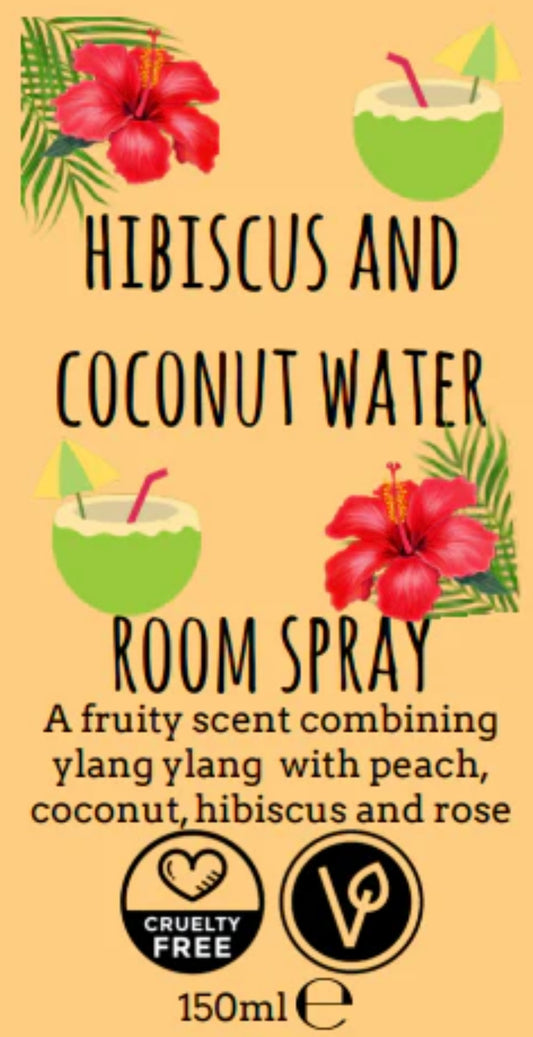 Hibiscus and Coconut Water Room Spray-150ml
