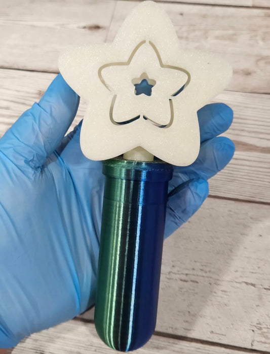 Glow in the Dark Star Bath Bomb Wand