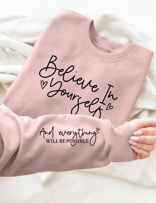 Believe in yourself jumper