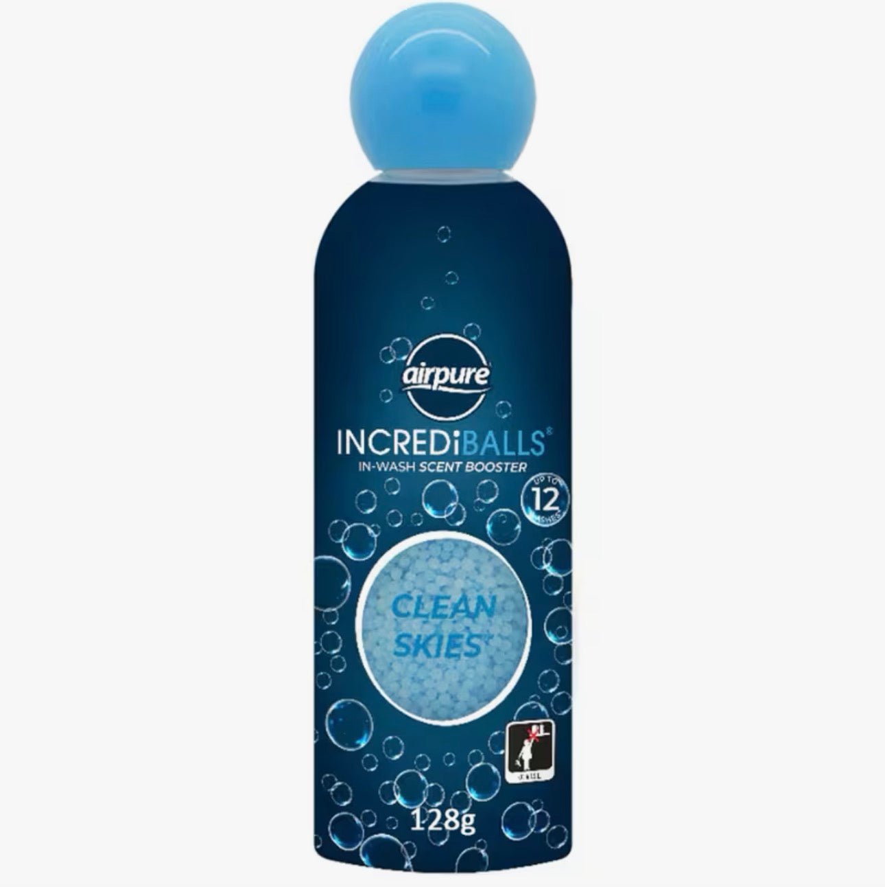 Airpure IncrediBalls In Wash Scent Booster Clean Skies 128g