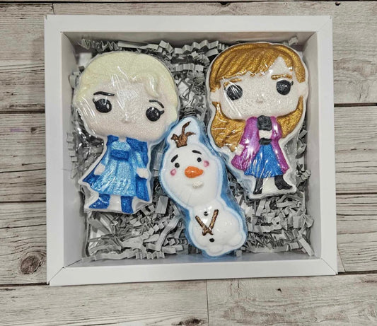 Princess Ice Bath Bomb Gift Set