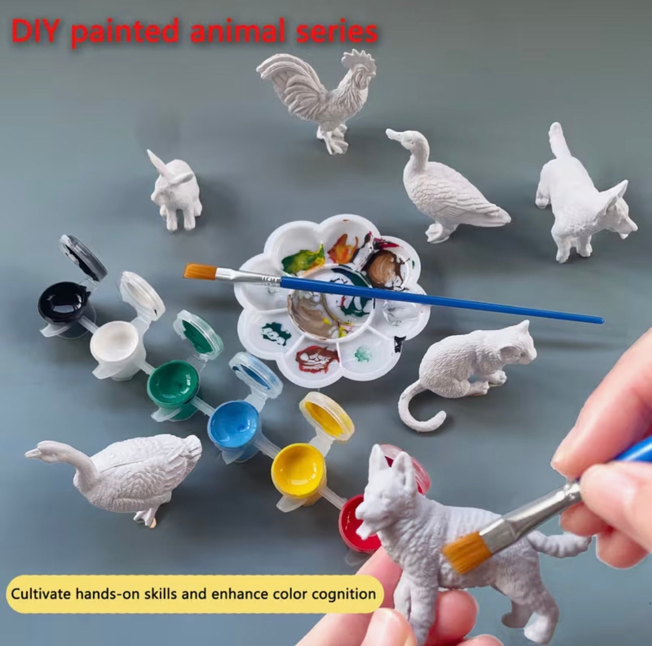 Paint own animals  9pcs