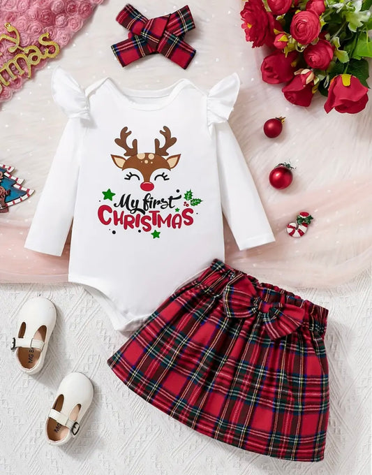 Baby Girls Christmas Outfit