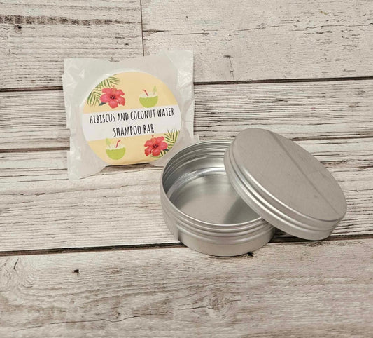 Hibiscus and Coconut Water Shampoo Bar