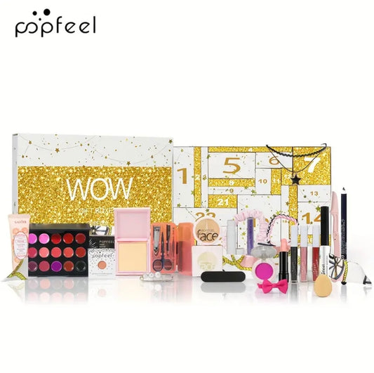 POPFEEL Christmas Surprise Countdown Makeup Box