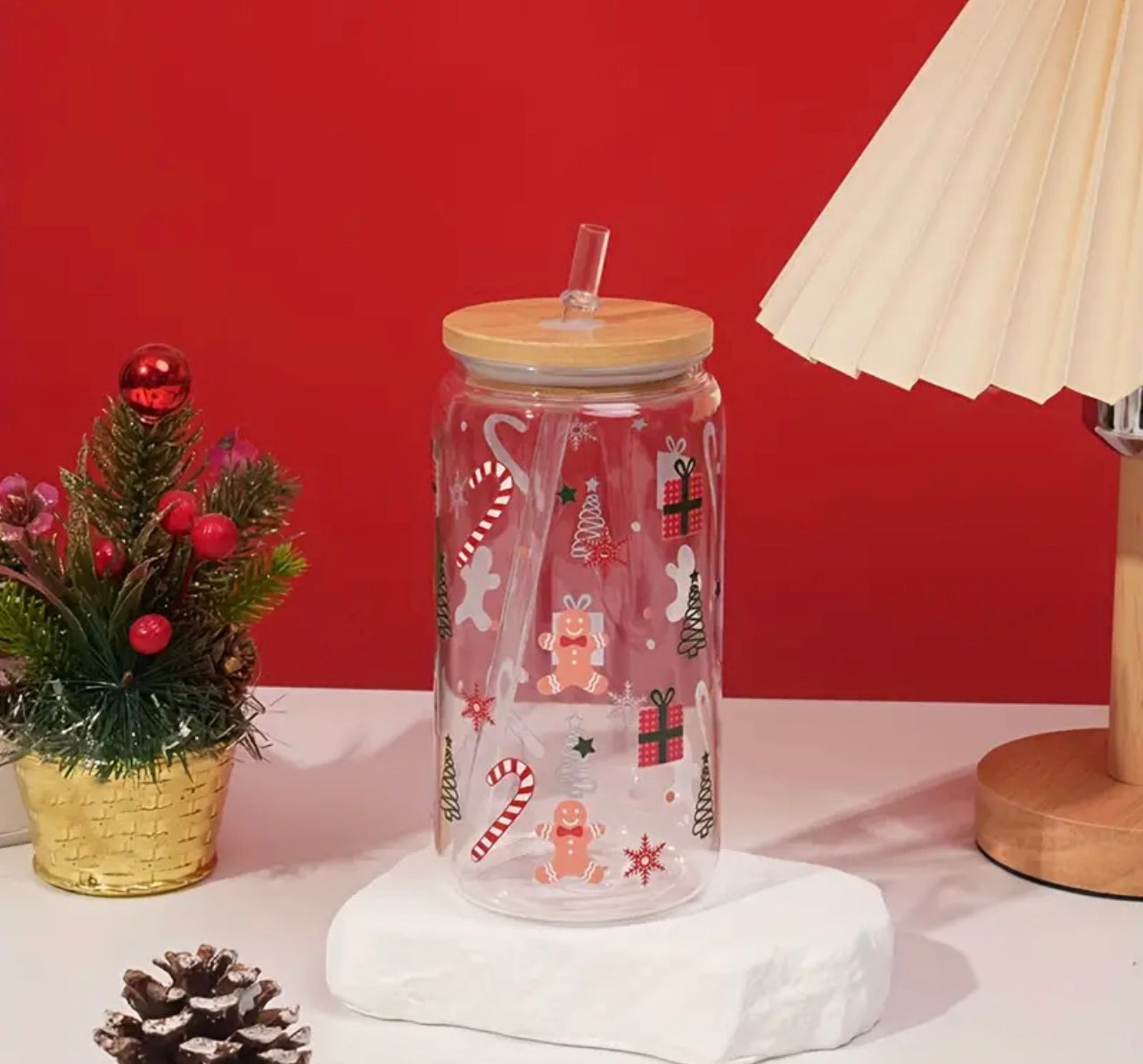 Festive Libby Glass