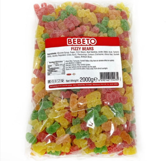 Bebeto Fizzy Bears 2Kg