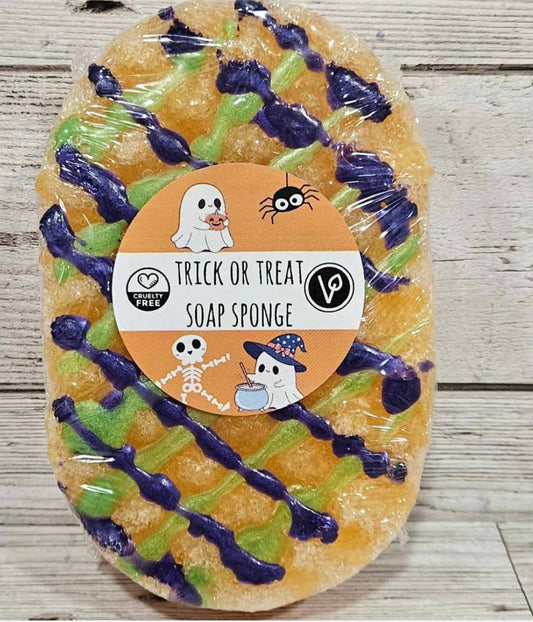 Trick or Treat Halloween Soap Sponge