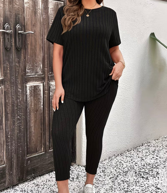 Plus Size Legging Set