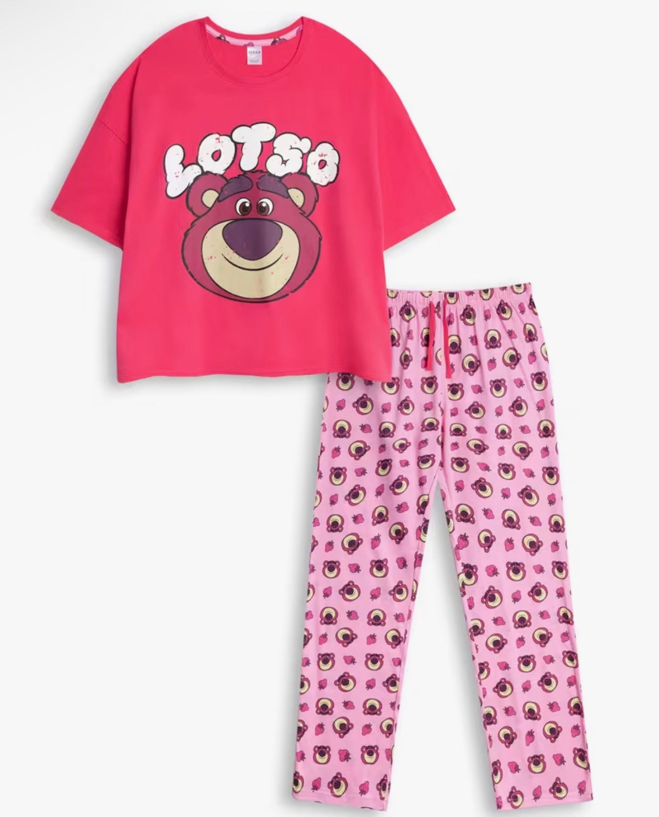 Disney Toy Story Lotso Pink Short Pyjamas