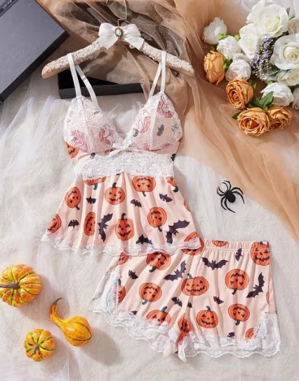 2pcs Halloween pyjamas Set