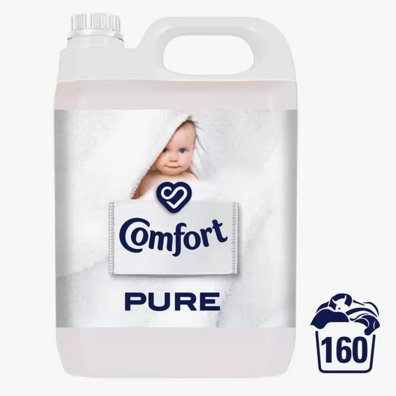 Comfort Pure Fabric Conditioner 160 Wash Pack of 5 ltr