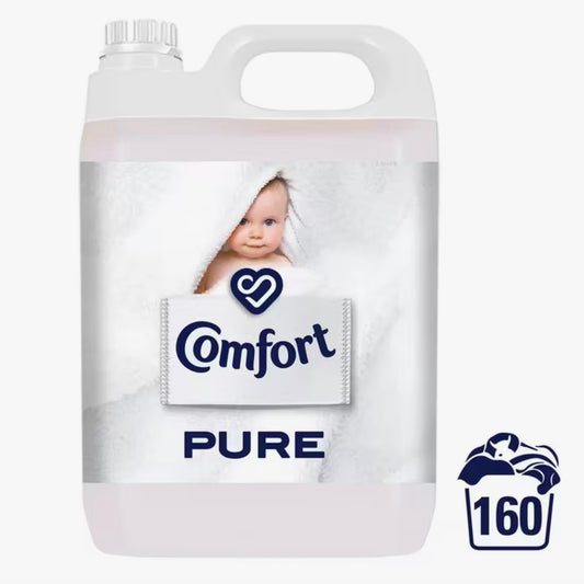Comfort Pure Fabric Conditioner 160 Wash Pack of 5 ltr