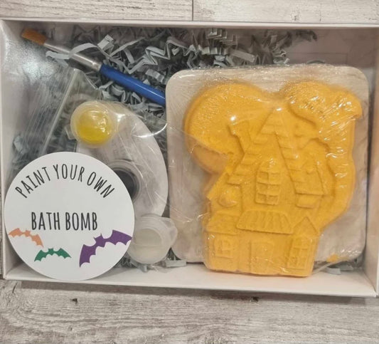Haunted House Paint your own Bath Bomb kit