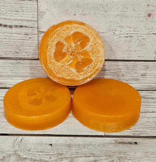 Trick or Treat Halloween Loofah Soap Bar