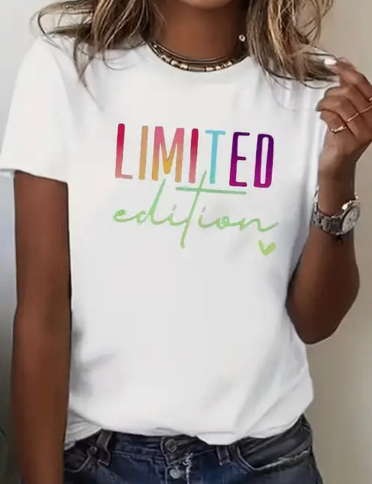 Limited edition rainbow top