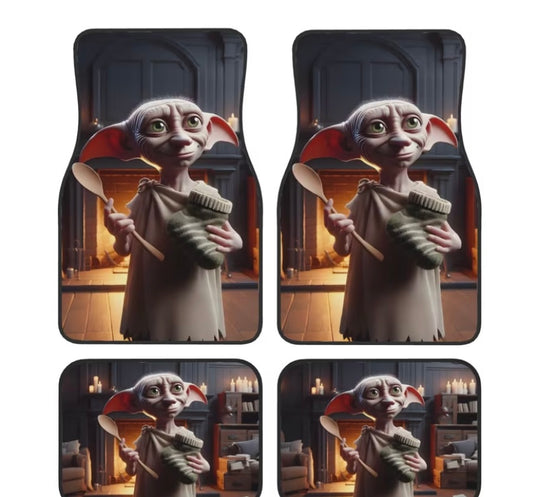 4-Pack Warner Bros. Harry Potter: Dobby  Car Floor mats
