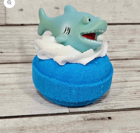 Shark Water Squirter Ducky Bath Bomb