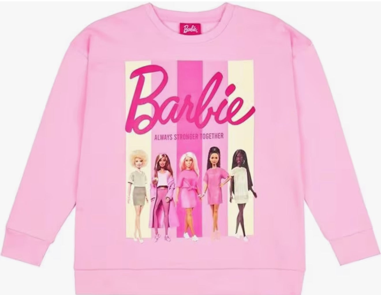 Girls Barbie SweatShirt Top