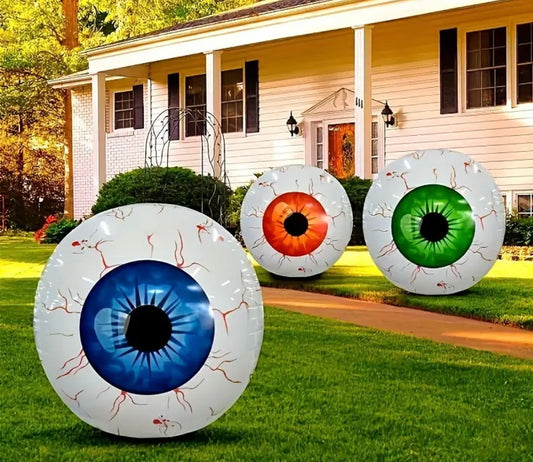 Halloween Inflatable Eyeball Set of 3