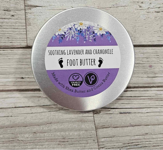 Soothing Lavender and Chamomile Foot Butter