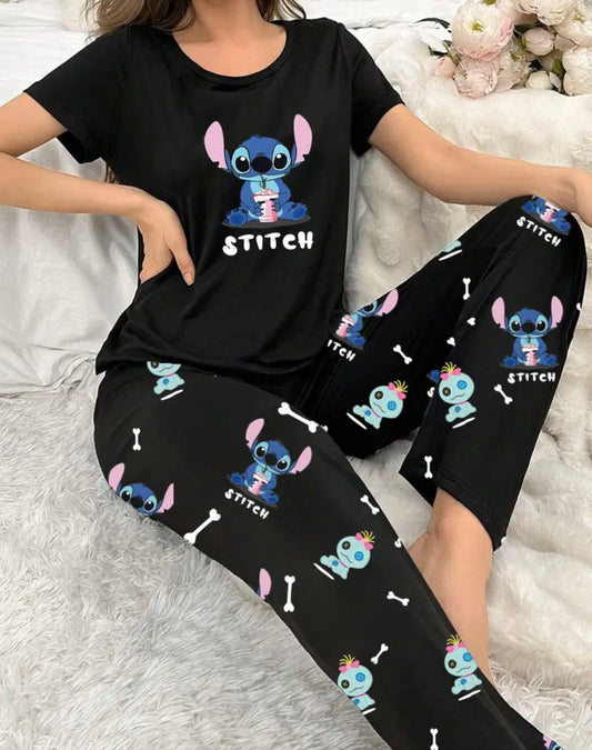 Women’s Stitch Pyjamas Set