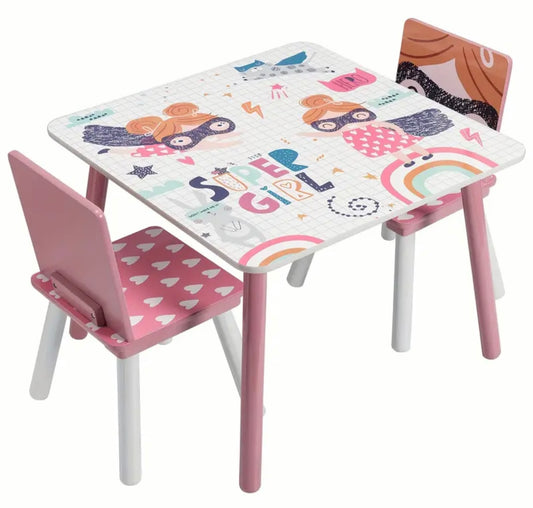 Girls Table & Chairs