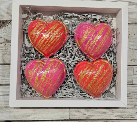 With Love Set of 4 Bath Bombs