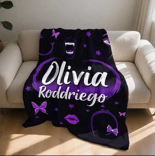 Olivia Rodrigo blanket
