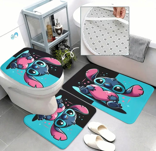 Disney Stitch 3Pc Bathroom Set