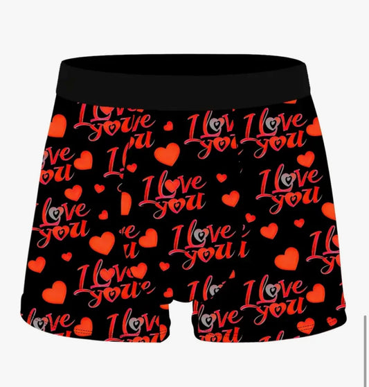 I love you boxers