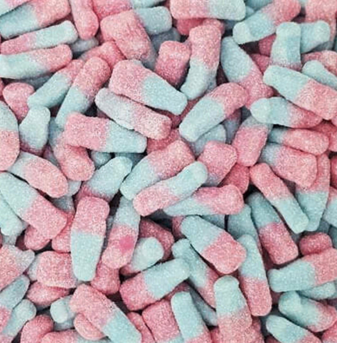 Fizzy Bubblegum Bottles 140G