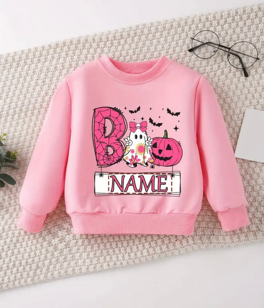 Kids' Halloween Customisable Jumper