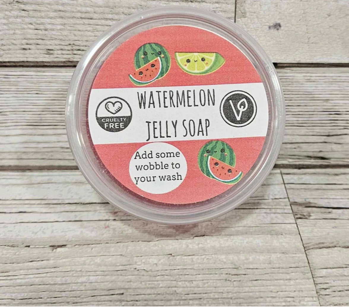Watermelon Jelly Soap-100g Pot