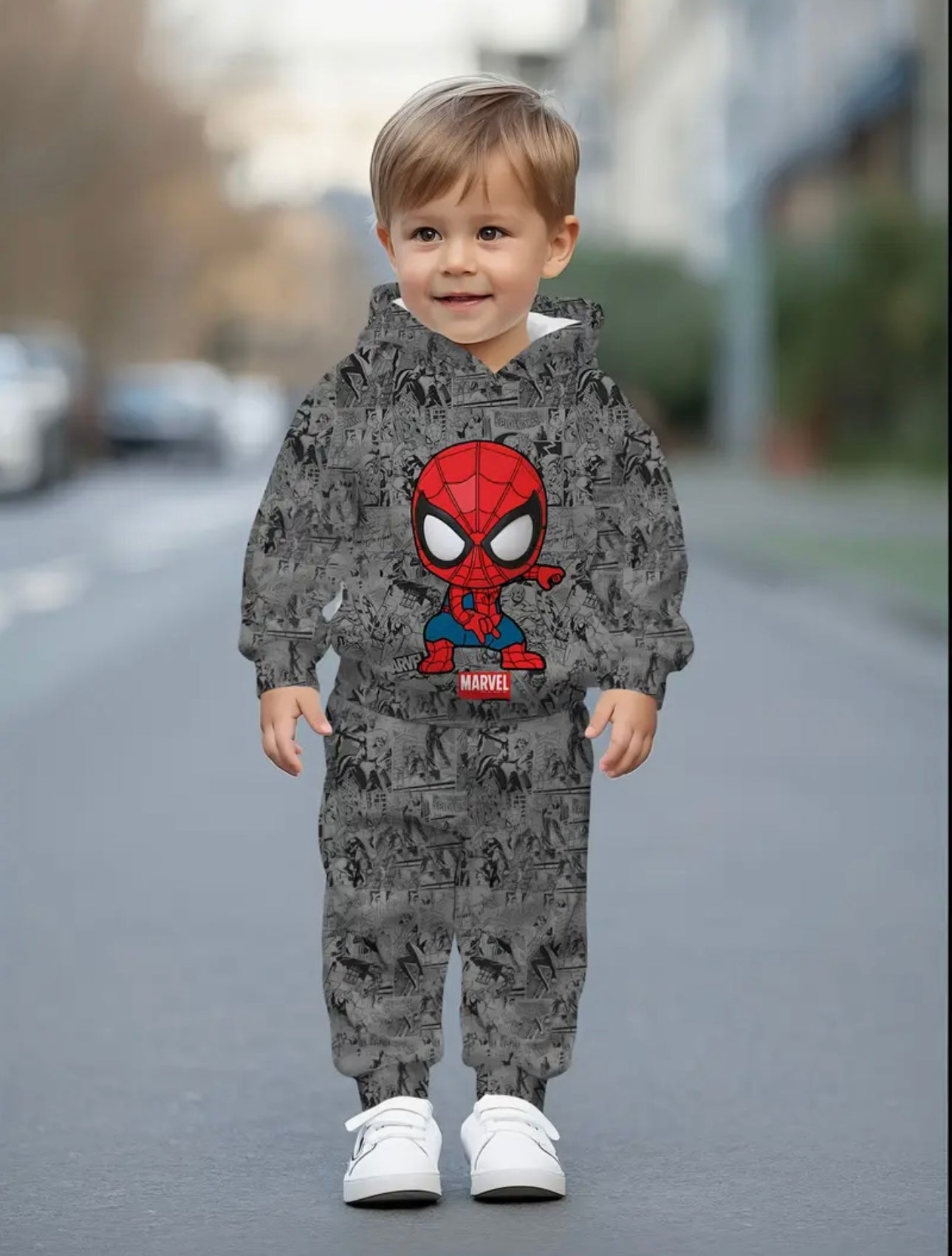 2pcs Boys Spider-Man outfit