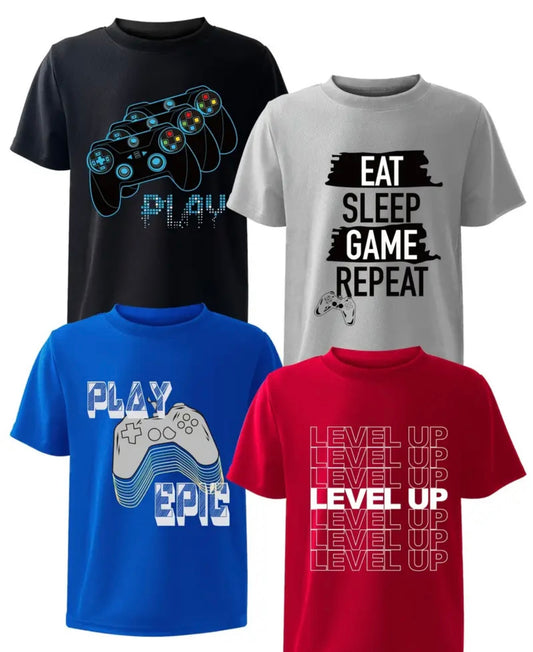 4Pc Gaming T-Shirts